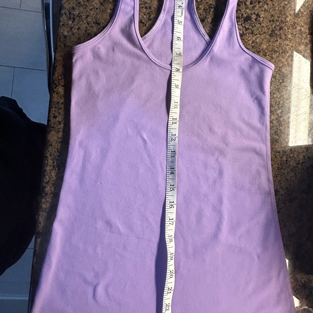 Small women’s Lululemon Purple Tank Top razorback